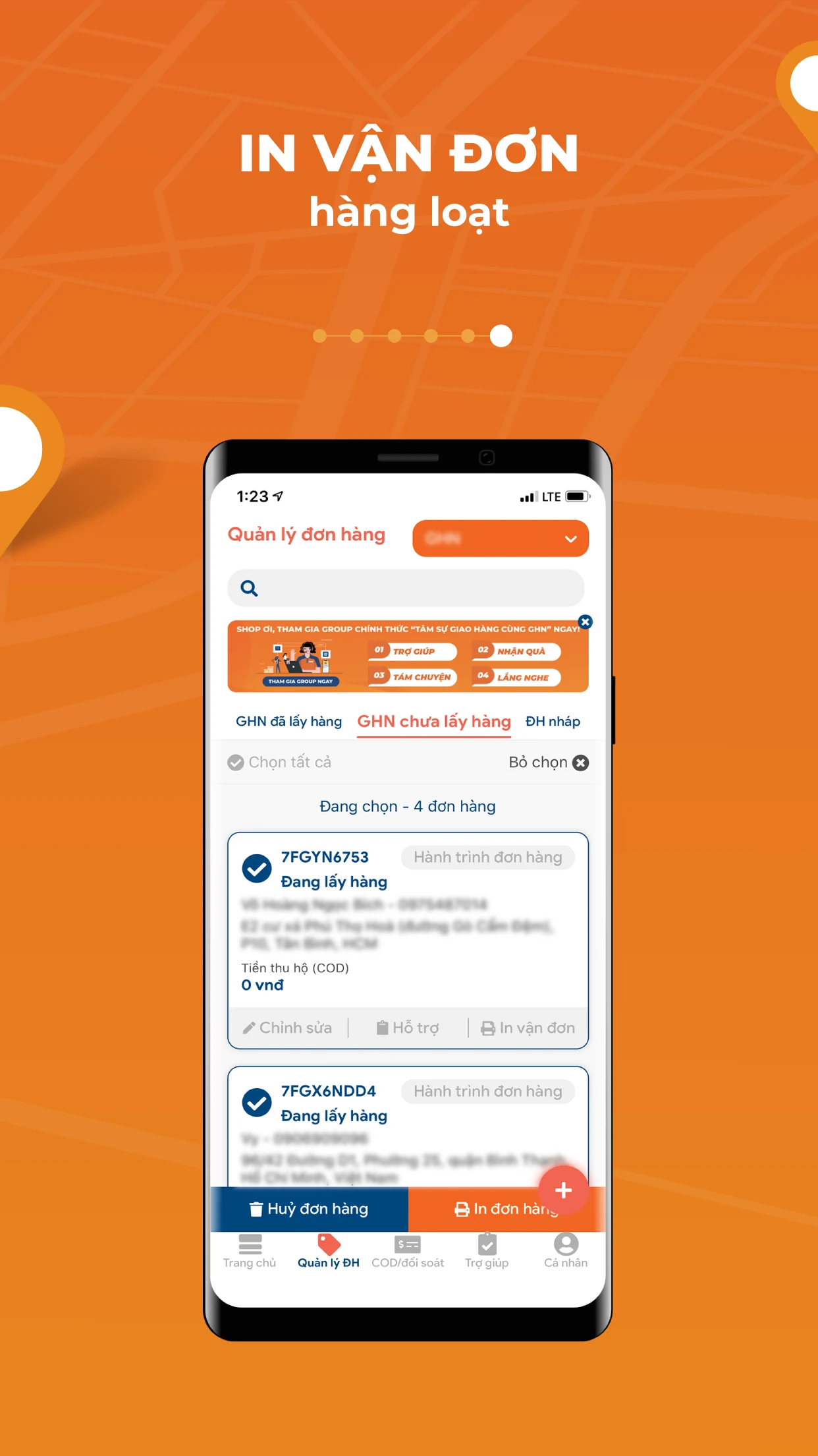 GHN - Giao Hàng Nhanh screenshot